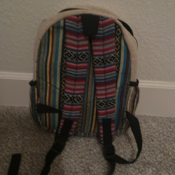 Himalayan Hemp Eco Friendly Backpack - Picture 3 of 5